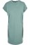 Šaty Urban Classics Ladies Ladies Organic Cotton Cut On Sleeve Tee Dress - paleleaf