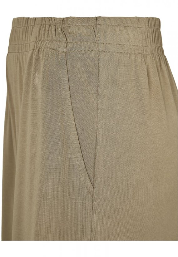 Kalhoty Urban Classics Ladies Modal Culotte - khaki