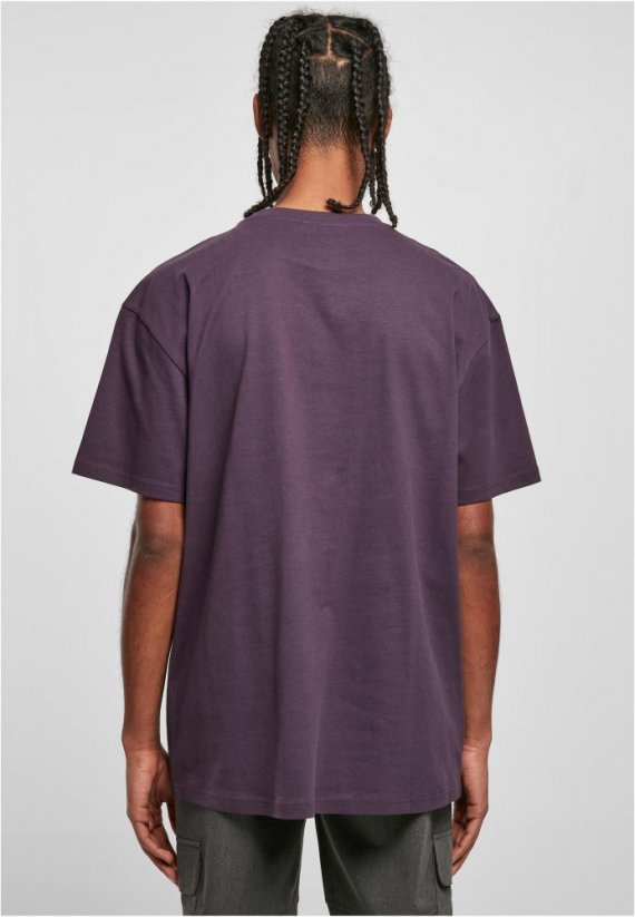 T-shirt męski Urban Classics Heavy Oversize - fioletowy
