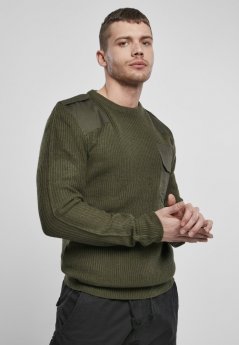 Sweter Military Sweater - olive