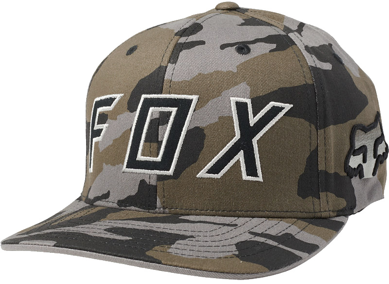 Kšiltovka Fox Scramble Flexfit camo
