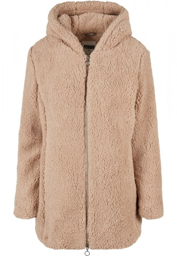 Ladies Sherpa Jacket - softtaupe