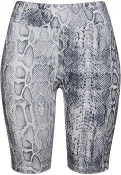 Ladies Cycle Pattern Shorts - snake