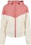 Růžovo béžová dámská jarní/podzimní bunda Urban Classics Ladies Arrow Windbreaker