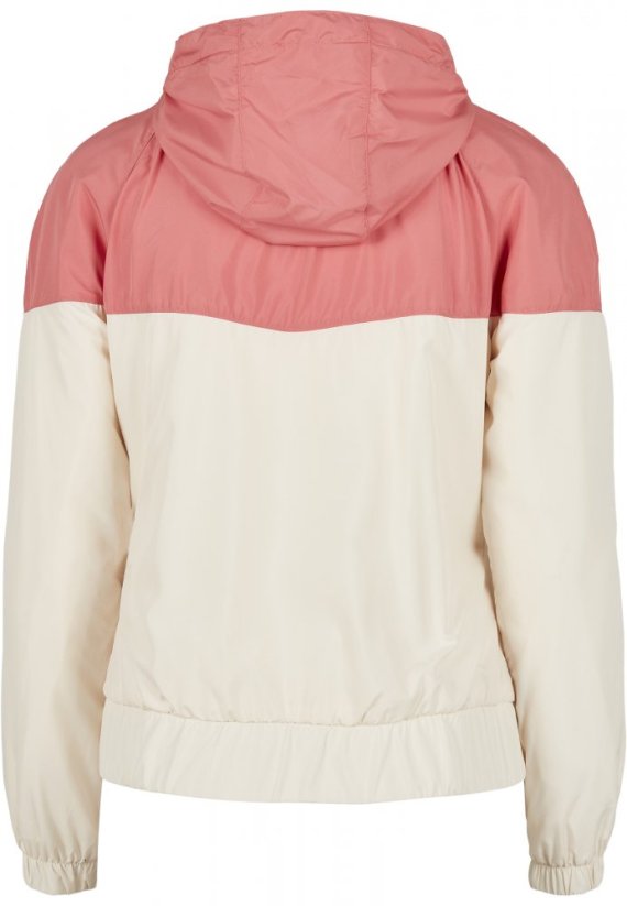 Růžovo béžová dámská jarní/podzimní bunda Urban Classics Ladies Arrow Windbreaker