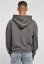 Šedá pánská mikina Urban Classics Boxy Zip