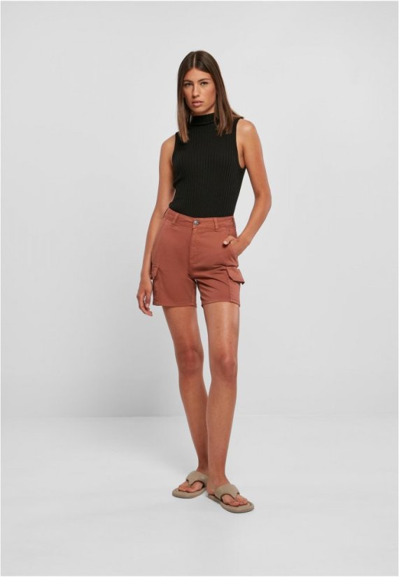 Dámskie szorty Urban Classics High Waist Cargo Shorts