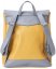 Dámský batoh Meatfly Triumph - světle šedý, žlutý