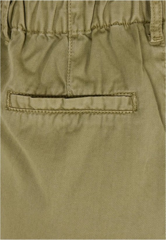 Ladies Paperbag Shorts - khaki