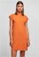 Ladies Turtle Extended Shoulder Dress - vintageorange