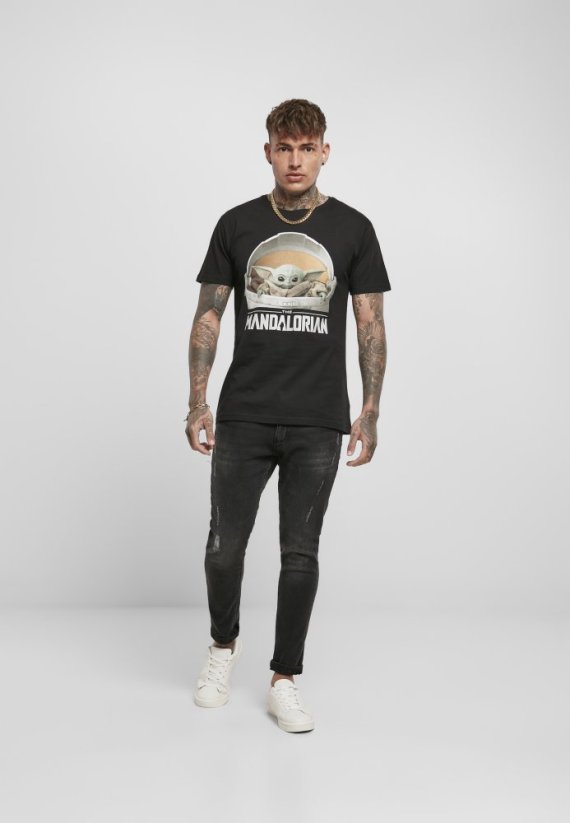 Baby Yoda Mandalorian Logo Tee