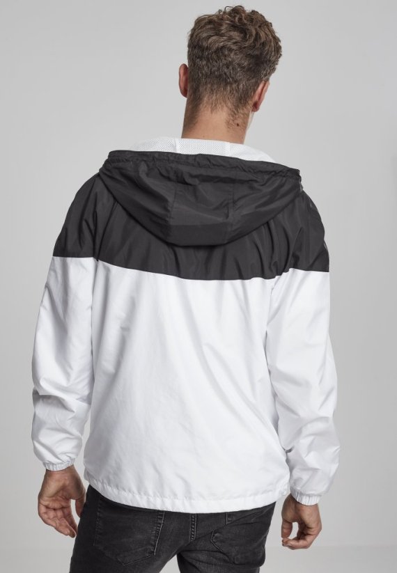 2-Tone Tech Windrunner - blk/wht