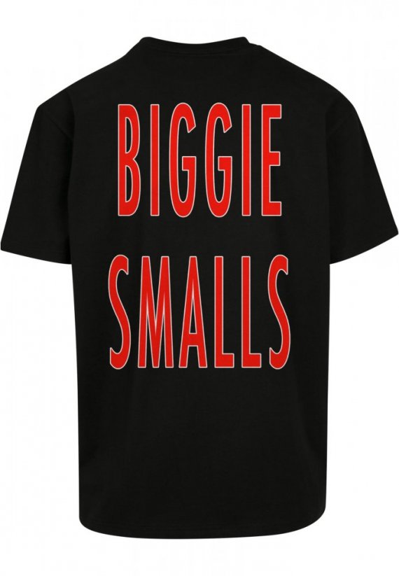 Čierne pánske tričko Mister Tee Biggie Smalls Tee