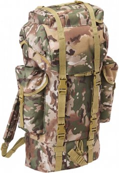 Maskáčový batoh Brandit Nylon Military 65l - tactical camo