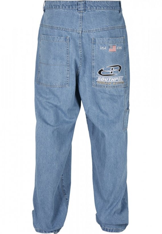 Modré pánske džínsy Southpole Denim Pants