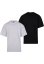 Tall Tee 2-Pack cloud+white 4XL - white+black