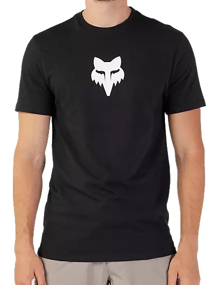 T-shirt męski Fox Head - czarny