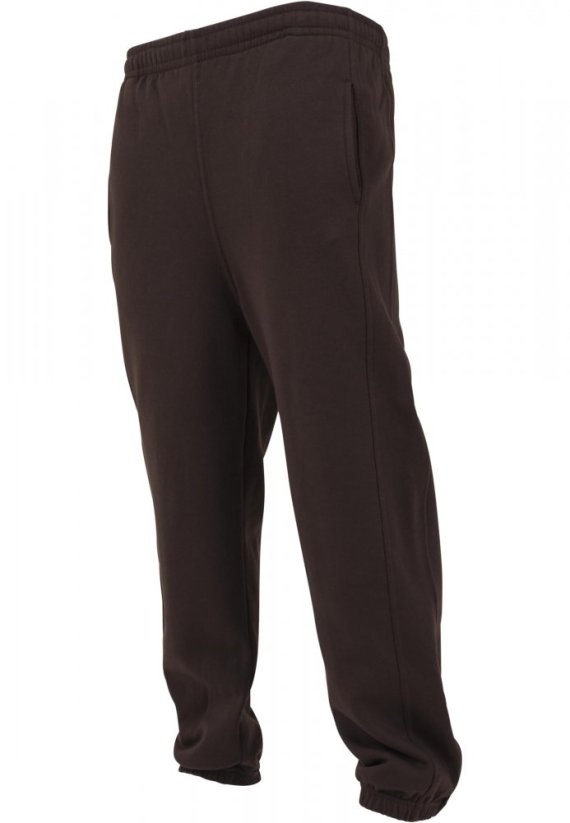 Męskie spodnie dresowe Urban Classics Sweatpants - ciemnobrązowy - Rozmiar: M