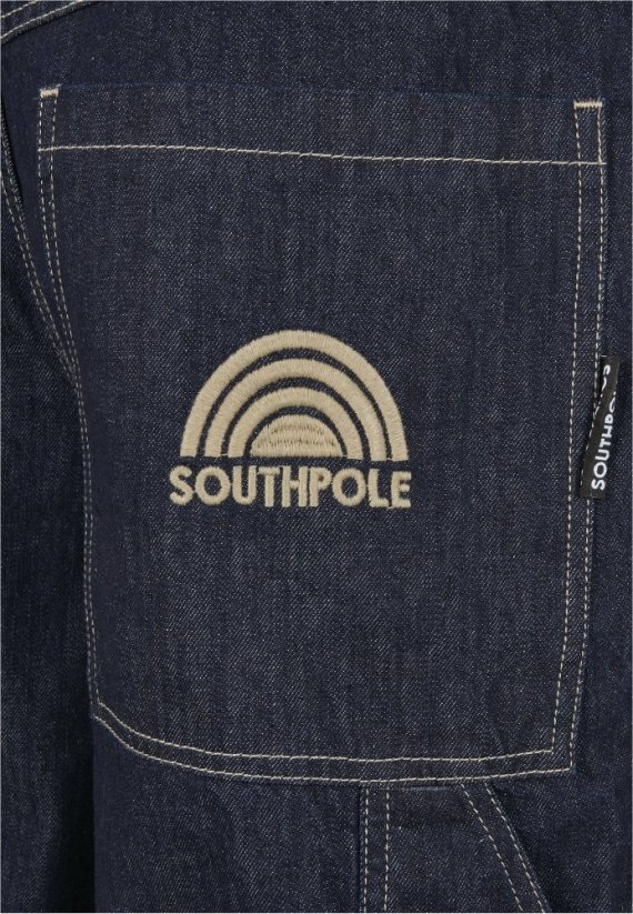 Tmavě modré pánské džíny Southpole Embroidery