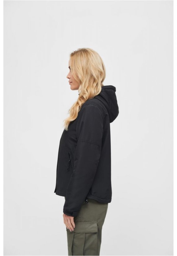 Dámská bunda Brandit Windbreaker Frontzip - černá
