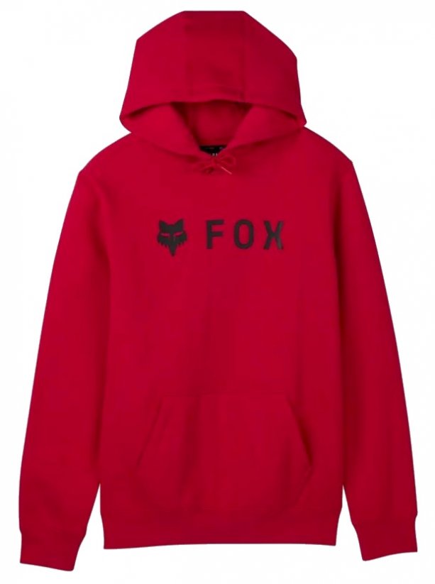 Červená pánská mikina Fox Absolute