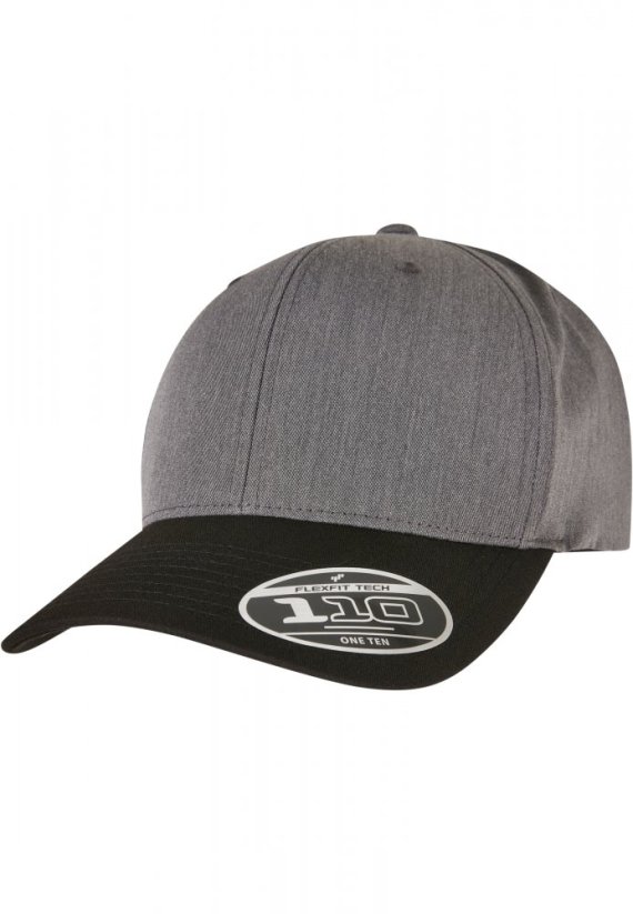 110 Melange Mix Cap - darkgrey/black