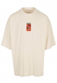 T-shirt męski Mister Tee Puffer Peace Oversize Tee - biały