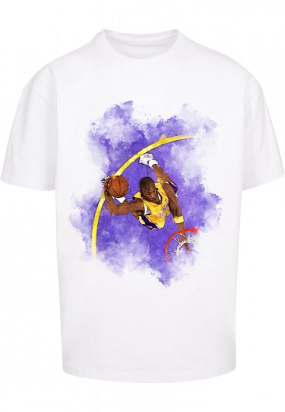 Basketball Clouds 2.0 Oversize Tee - white