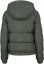 Tmavo olivová dámska zimná bunda Urban Classics Ladies Hooded Puffer Jacket - Veľkosť: XS