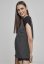 Tričko Urban Classics Ladies Contrast Raglan Tee - charcoal/black