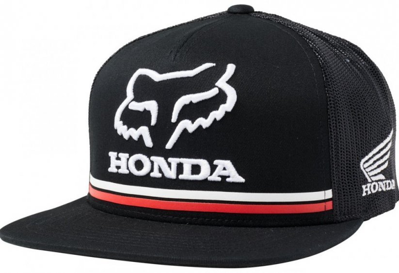 Kšiltovka Fox Honda Snapback black