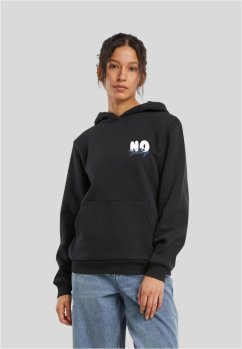 No Feelings Ladies Boxy Hoodie  - black
