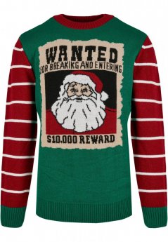 Pánsky sveter Urban Classics Wanted Christmas Sweater - farebný