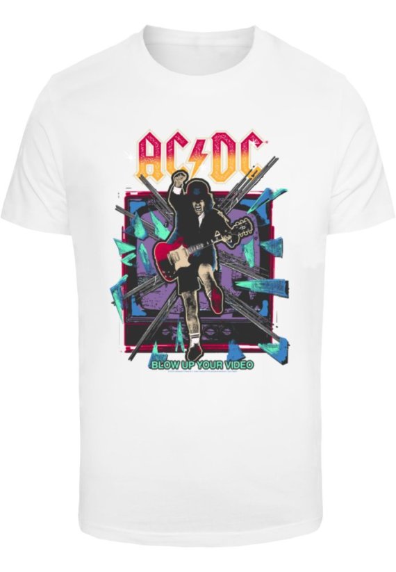 ACDC - Blow Up Your Video Jump T-Shirt - white