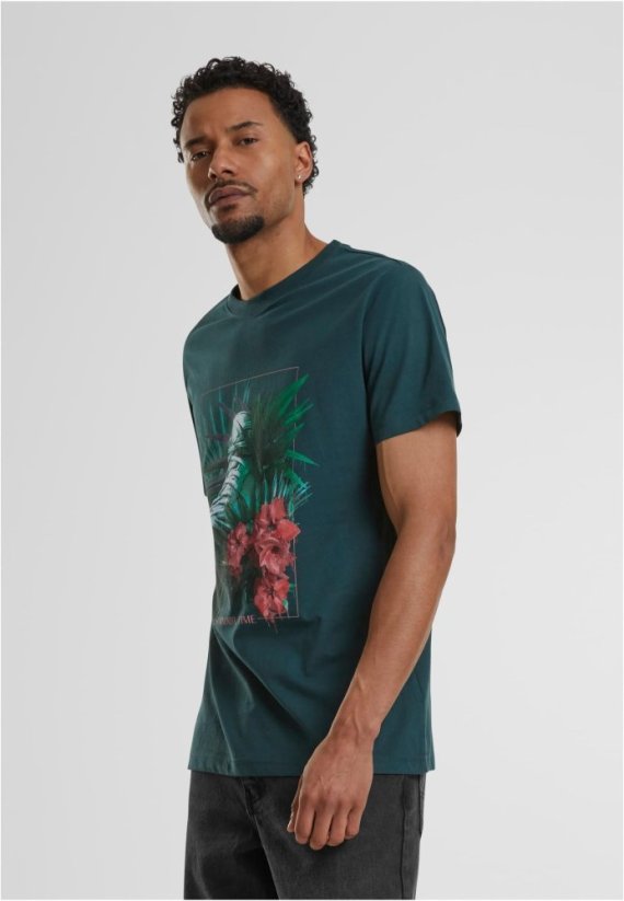 Summer Time Tee bottlegreen 4XL