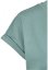 Šaty Urban Classics Ladies Ladies Organic Cotton Cut On Sleeve Tee Dress - paleleaf