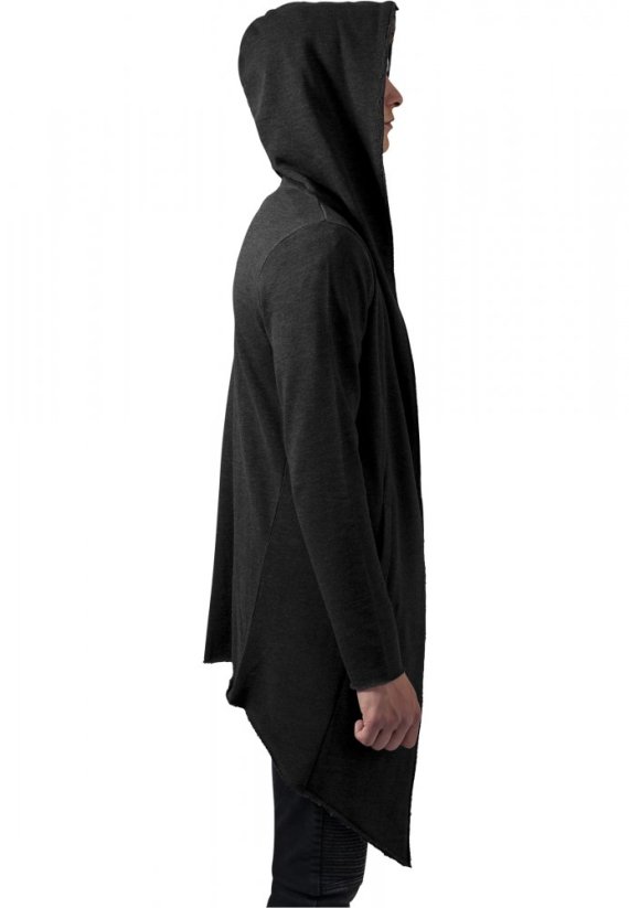 Pánský cardigan Urban Classics Long Open Edge Cardigan - tmavě šedý