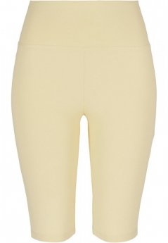 Ladies Organic Stretch Jersey Cycle Shorts - softyellow