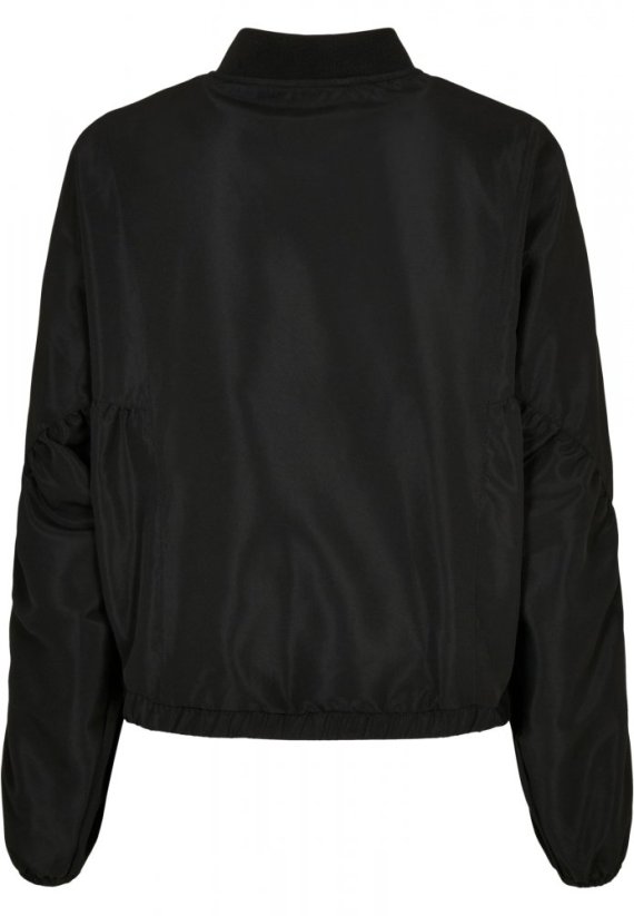 Dámská bomber bunda Urban Classics Recycled Batwing - černá