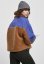Ladies Sherpa 3-Tone Pull Over Jacket
