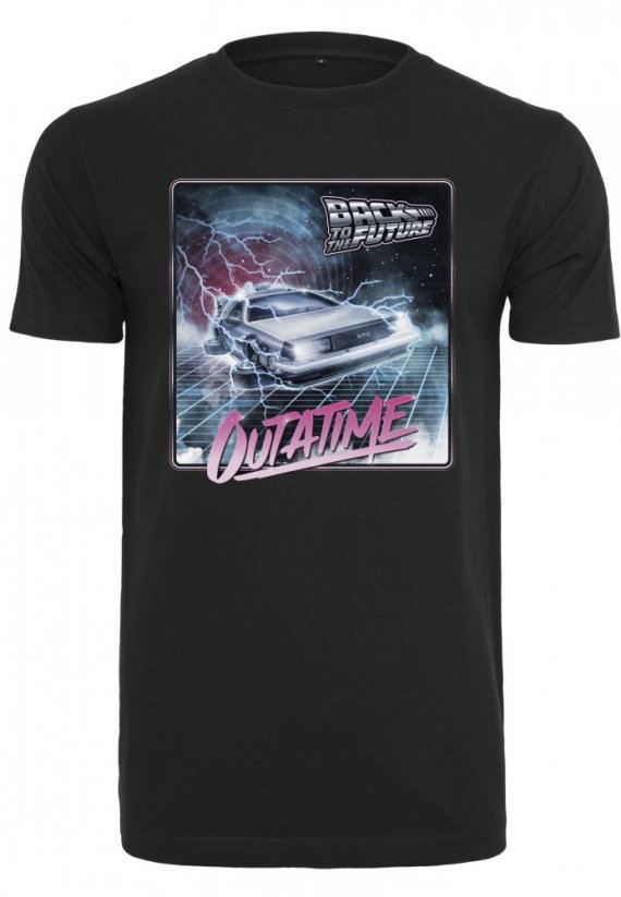 Back To The Future Outatime Tee - Velikost: M