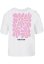 Take It Easy Flowers Tee white 3XL