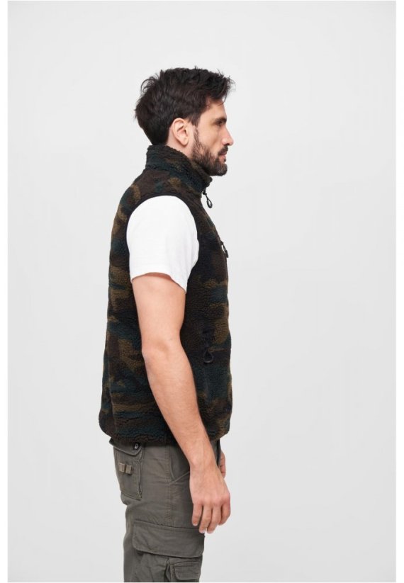 Teddyfleece Vest Men - woodland