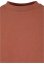 Ladies Long Extended Shoulder Dress - terracotta