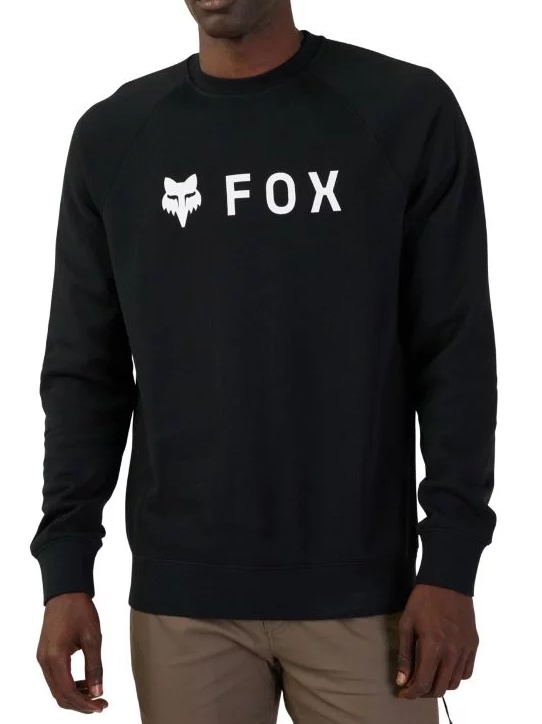 Pánska mikina Fox Absolute Crew - čierna