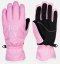Růžové snowboardové dámské rukavice Roxy Freshfield