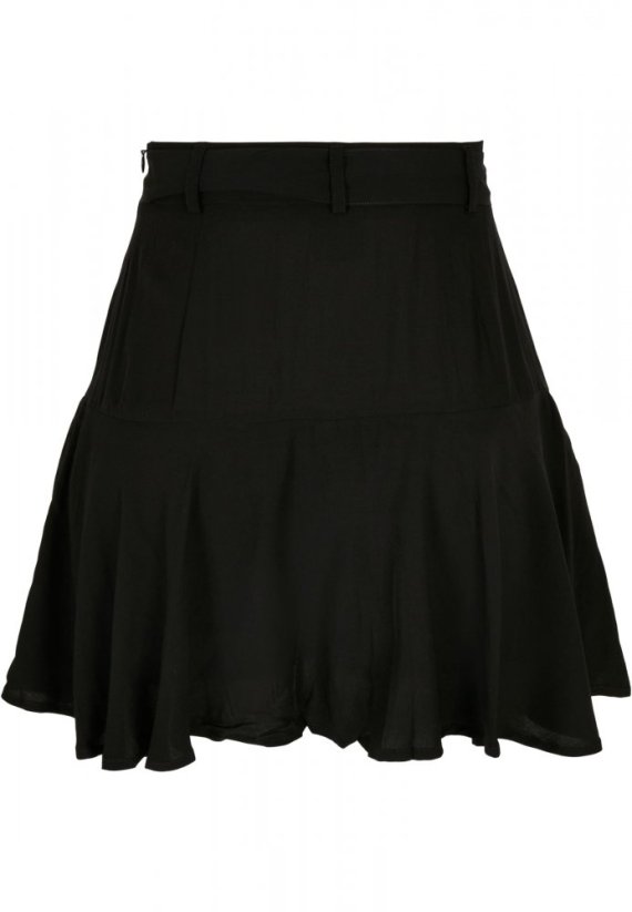 Černá dámská sukně Urban Classics Viscose Mini Skirt