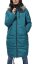 Kabát Moodo Z-KU-3306 teal green