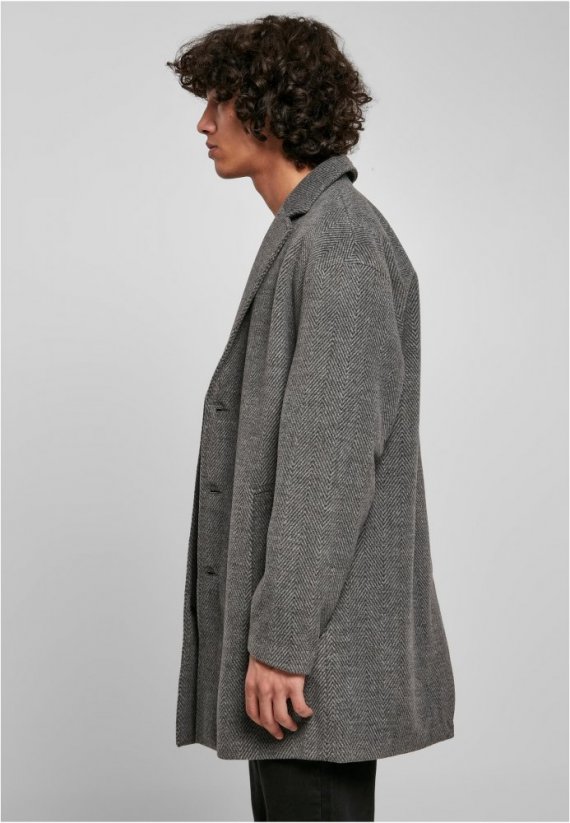 Kabát Urban Classic Herringbone Coat