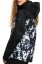 Bunda Roxy Jetty Block kvj1 true black black flowers